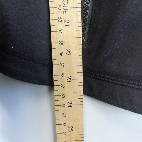 Lululemon Women Forme Jacket Zip Up 10 Black Zipped Pockets Athletic Outdoor 394 - Picture 8 of 9